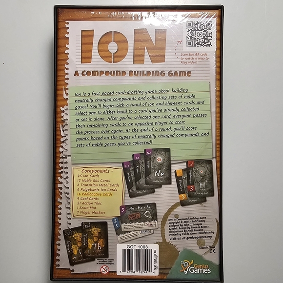 Genius Games ION: A Compound Building Game - Picture 9 of 15